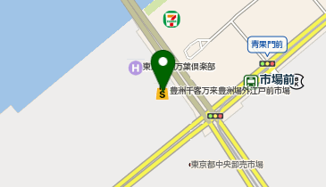 鮨Yasuke豊洲千客万来店の地図画像
