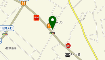 かつ庵八王子楢原店の地図画像
