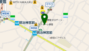 カプリチョーザYMスクウェア原宿店の地図画像