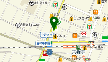 東京たらこスパゲティ吉祥寺店の地図画像