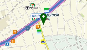 叙々苑駒沢大学駅前店の地図画像