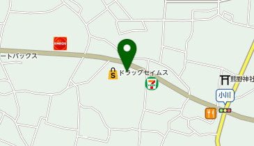 ガスト秋川小川店(から好し取扱店)の地図画像