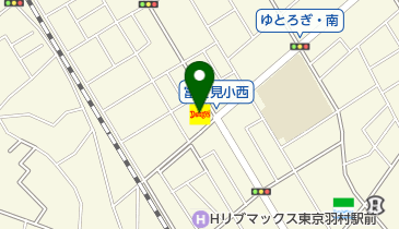 デニーズ羽村店の地図画像