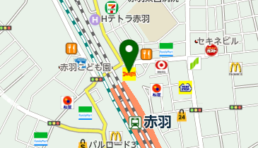デニーズ赤羽駅前店の地図画像