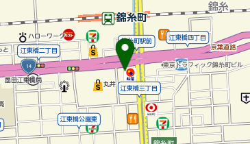 デニーズ錦糸町駅前店の地図画像