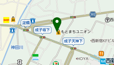 カフェ・ド・クリエ新宿フロントタワー店の地図画像