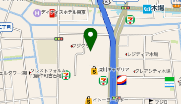 カフェ・ド・クリエ深川ギャザリア店の地図画像