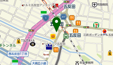 神乃珈琲五反田駅前店の地図画像