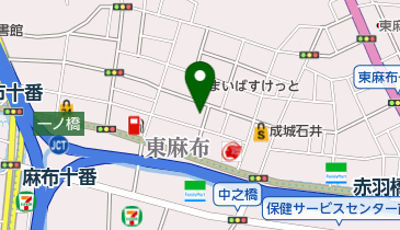 hotel azabu tenの地図画像