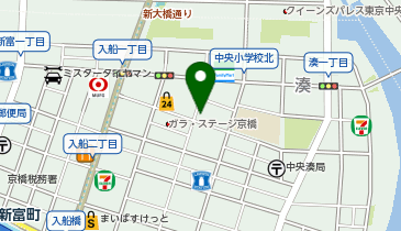 GATE STAY東京駅八丁堀の地図画像