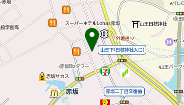 センチュリオンレジデンシャル赤坂キャビンタワーの地図画像