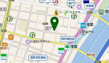 アパホテル浅草雷門南の地図画像