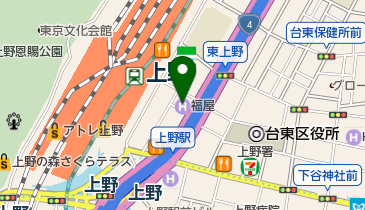 ホテル福屋の地図画像