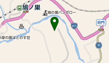 山鳩山荘の地図画像