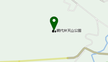 網代弁天山公園の地図画像