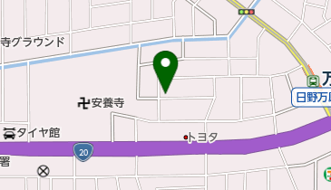 柴崎園芸の地図画像