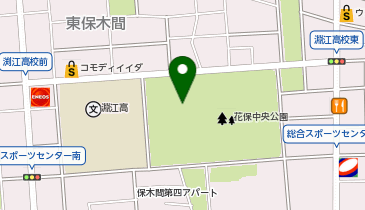 足立区総合スポーツセンター体育館の地図画像