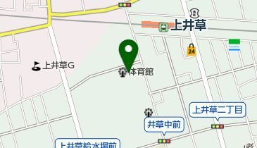 TAC杉並区上井草スポーツセンター体育館の地図画像