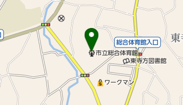 多摩市立総合体育館の地図画像