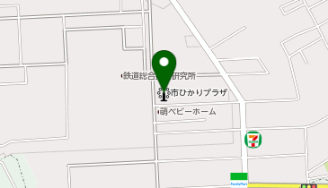 市ひかりプラザの地図画像