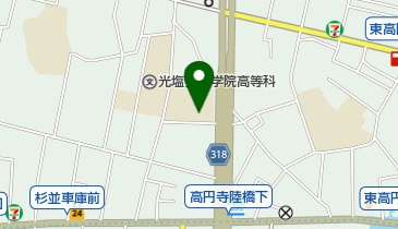 高円寺みんなの体育館建物総合管理のプロ集団杉並建物組合の地図画像