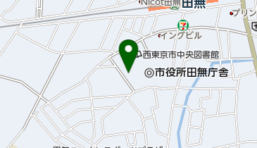 西東京市南町スポーツ・文化交流センターきらっと武道場の地図画像
