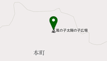青梅市風の子太陽の子広場の地図画像