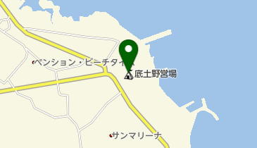 底土野営場の地図画像