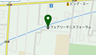 フェアリーテニスフォーラムの地図画像