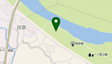 一ノ宮公園庭球場の地図画像