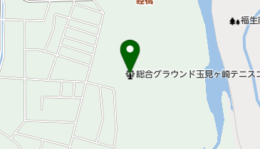総合グラウンド玉見ヶ崎テニスコートの地図画像