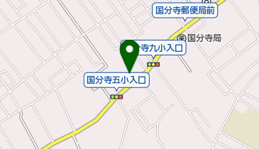 戸倉第二テニスコートの地図画像