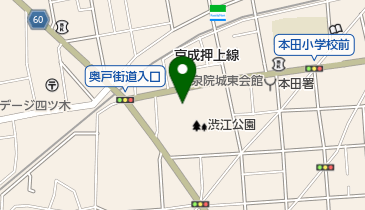 渋江公園テニスコートの地図画像