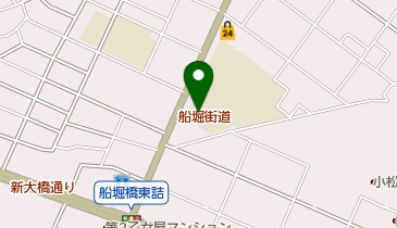 松江テニスコートの地図画像