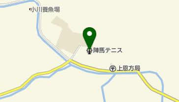 陣馬テニスの地図画像
