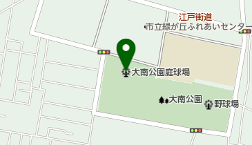 大南公園庭球場の地図画像