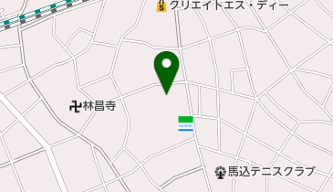 東京グリーンヒルズテニスクラブの地図画像