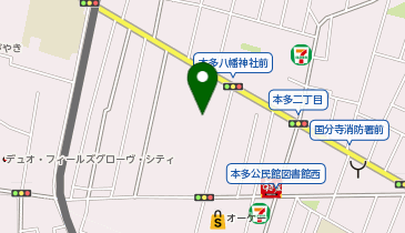 テニススクール・ノア国分寺校の地図画像