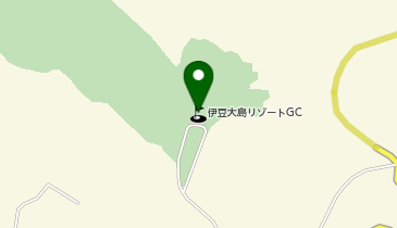伊豆大島リゾートゴルフクラブの地図画像