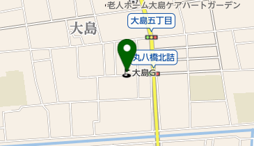 大島ゴルフセンターの地図画像