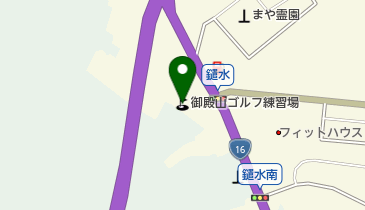 八王子御殿山ゴルフ練習場の地図画像