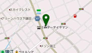 みずえGOLFガーデンの地図画像