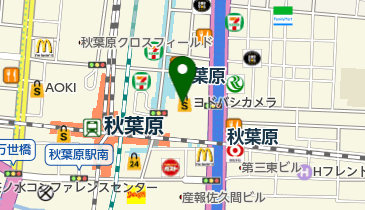 アクティブAKIBAゴルフガーデンの地図画像
