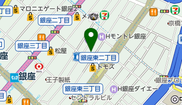 ウインズ銀座の地図画像