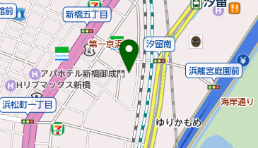 オフト汐留の地図画像