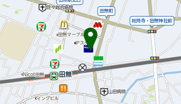 エクセル田無の地図画像