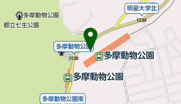 京王あそびの森HUGHUGの地図画像