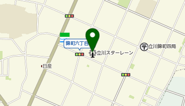 立川スターレーンの地図画像