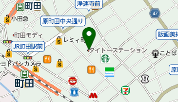 タイトーステーション町田店の地図画像