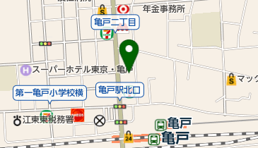 アドアーズ亀戸店の地図画像